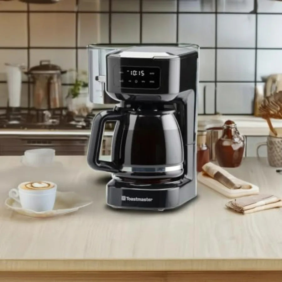 SHXI Smart Digital Touchscreen Programmable Drip Coffee Maker Autostart Scheduling