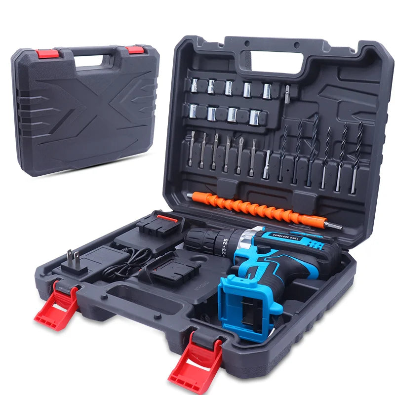 36VF Drill Combo Kit With 2 Batteries And Fast Charger