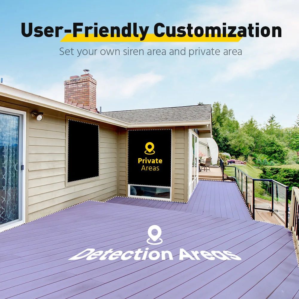ANNKE 8MP IP Security SurveillanceCamera PoE 4KUltraHD DualLight IP67 Weatherproof