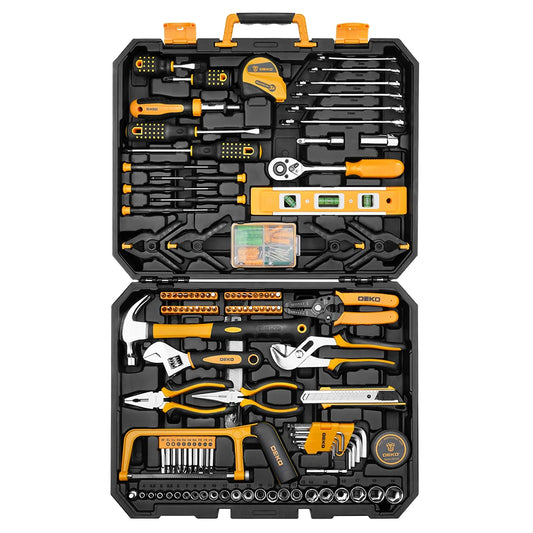 DEKODIY 228Pcs Socket Wrench Auto Repair Tool Set With Toolbox
