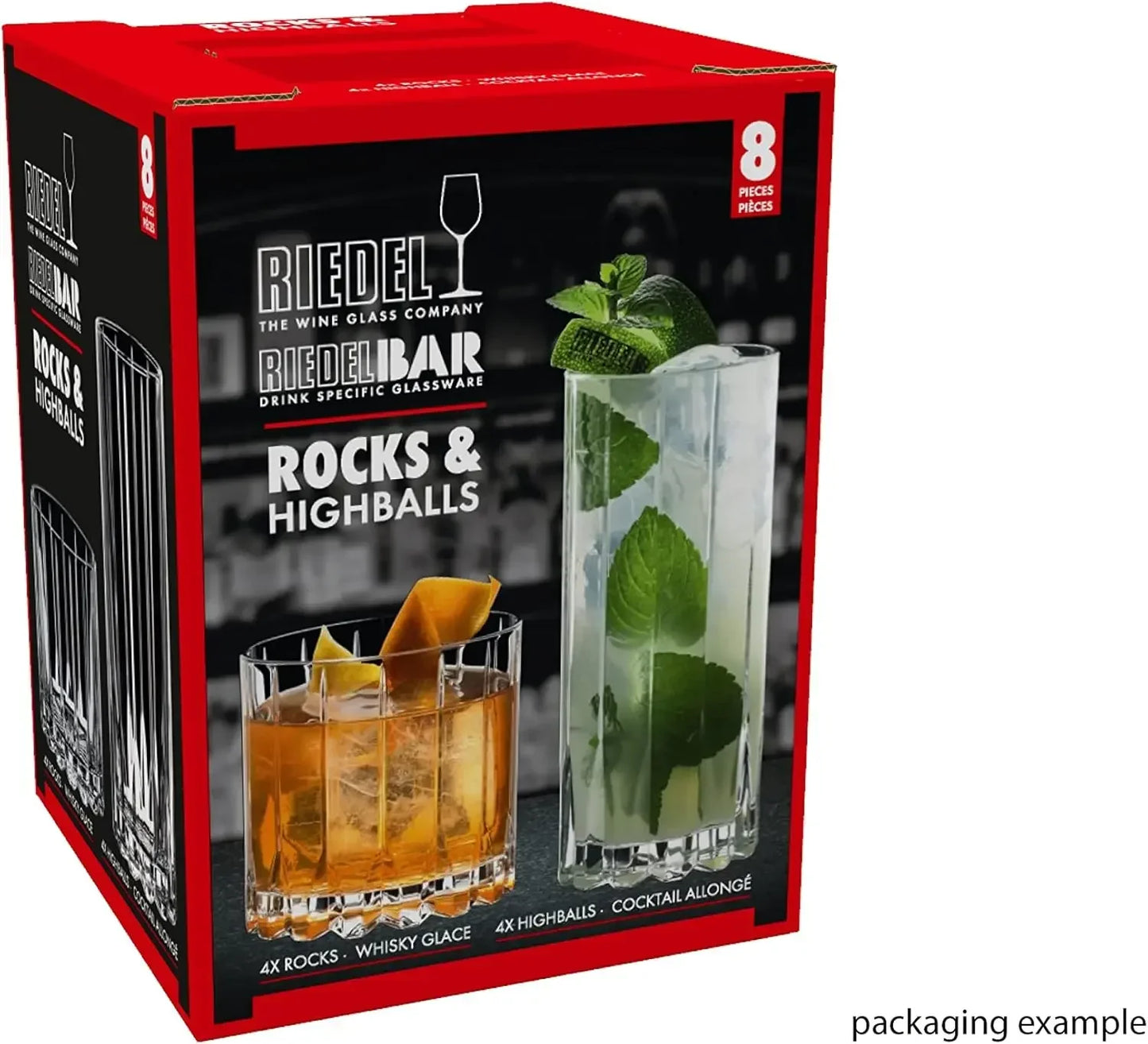 Rocks and Highball Glass Set