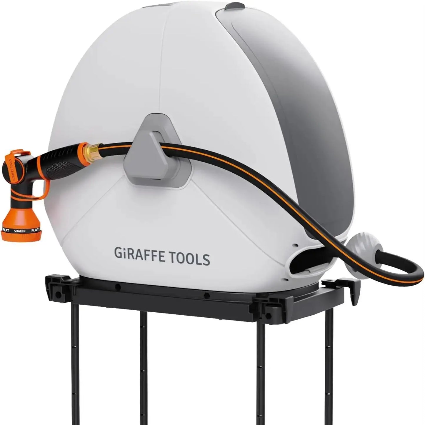 Giraffe Tools ReinforcedPolypropylene Heavy Duty Retractable Hose Reel ExplosionProof AutoRewind