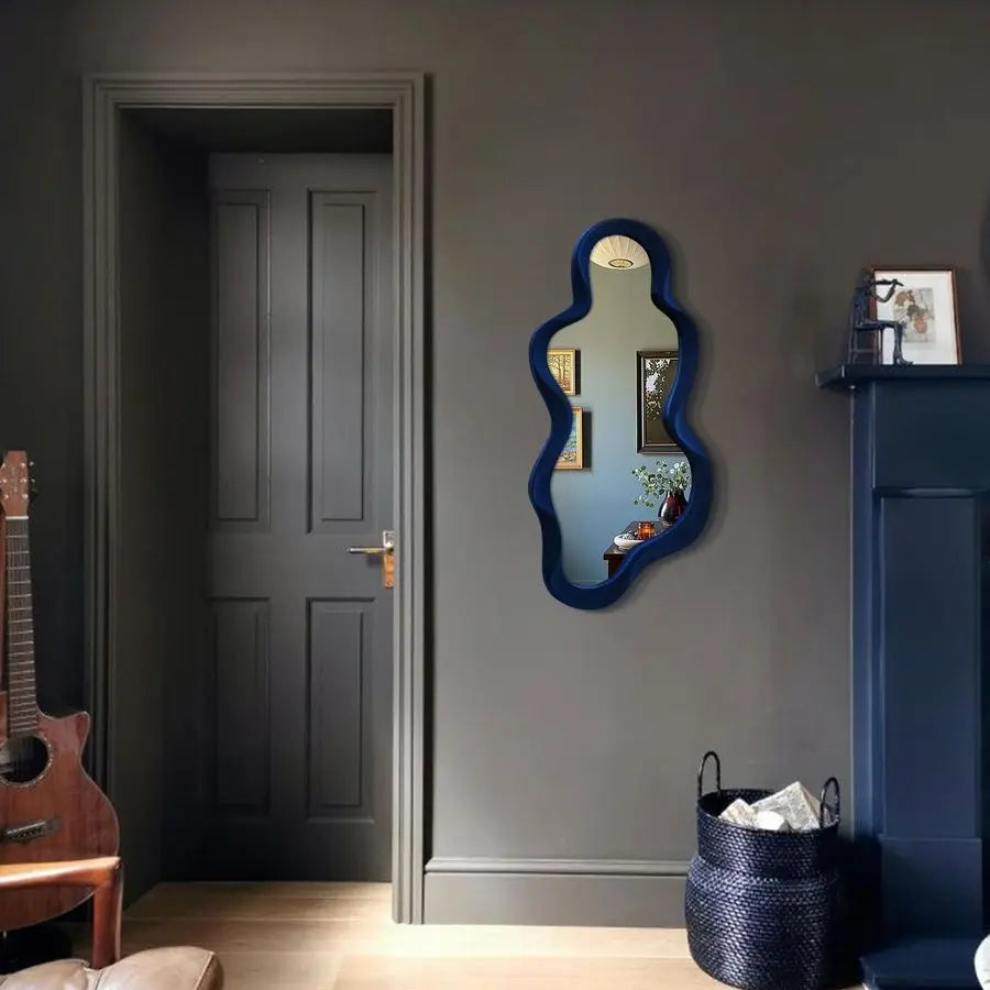 Cloud Shaped Wall Mirror For Teen Bedroom Decor Art