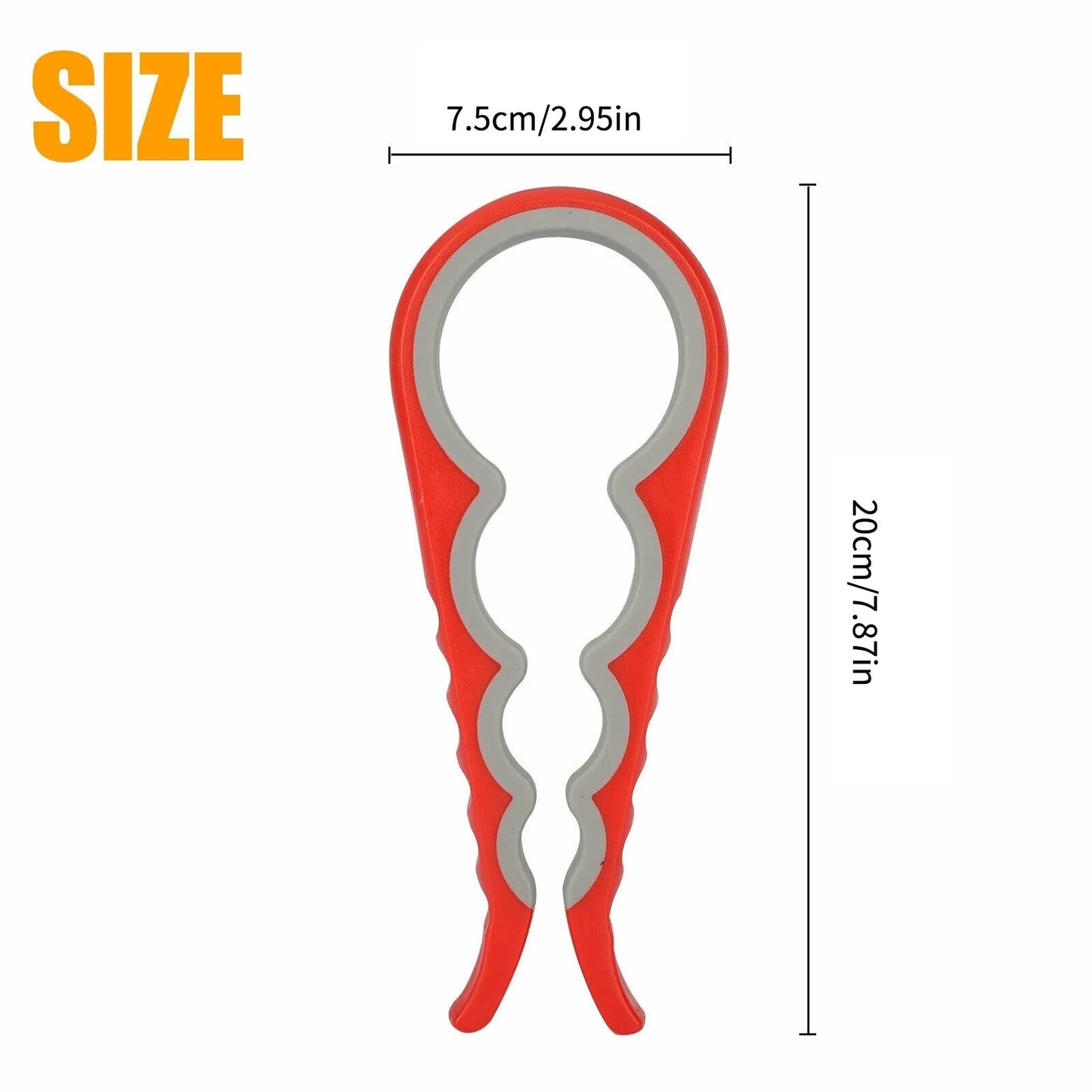 Multi Function 4 In 1 Can Opener And Bottle Opener Cap Twister For Easy Jar And Bottle Opening